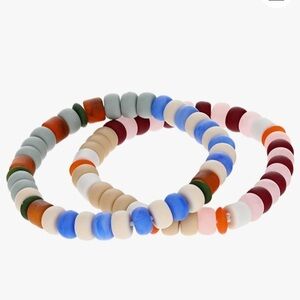 Madewell Stretch Matte Beaded Bracelet | One size Last one in inventory found!!